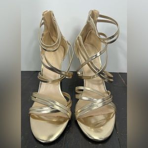 Marc Fisher Rhoda Strappy Sandal Heels - Size 10